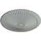 Ekena Millwork Shakuras Ceiling Medallion (Fits Canopies up to 5"), 24"OD x 3"P, Primed White CM24SH - alternate 2
